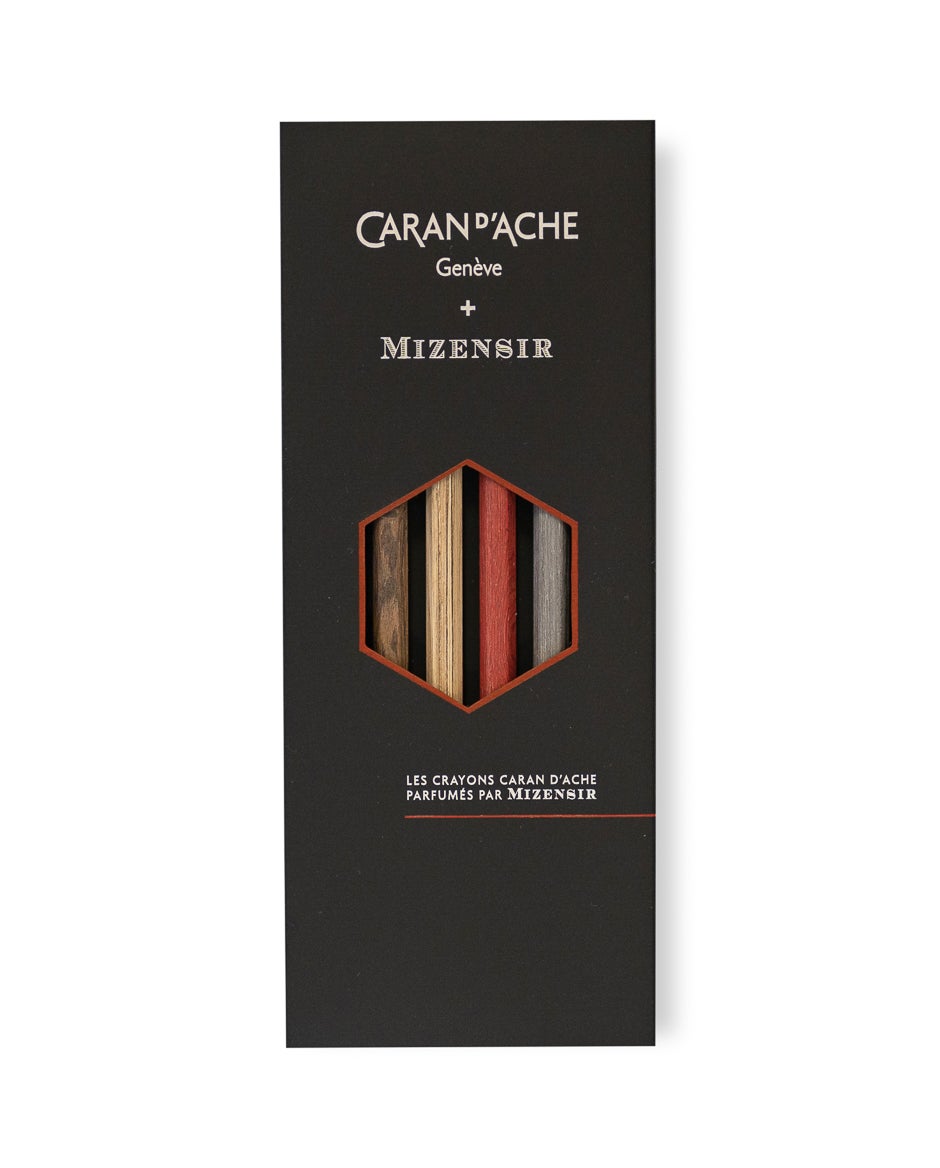 Caran d'Ache x Mizensir Exotic Wood Pencils - Limited Edition Set
