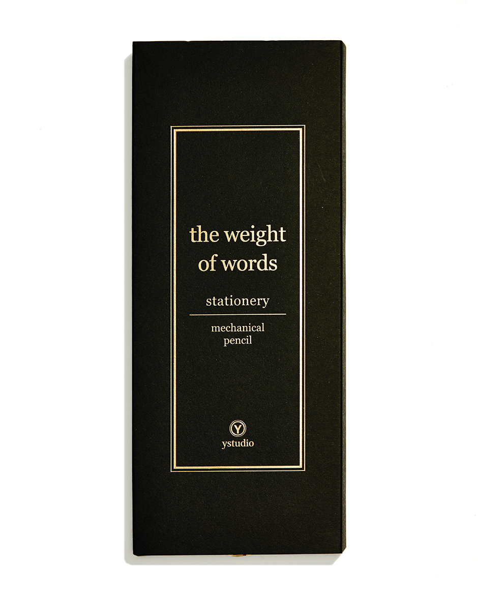 THE WEIGHT OF WORDS Mechanical Pencil